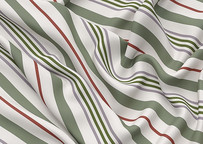 The British Stripe Co. George, Highlands No.1 - Twist&Fit Roman Blind - Image 4